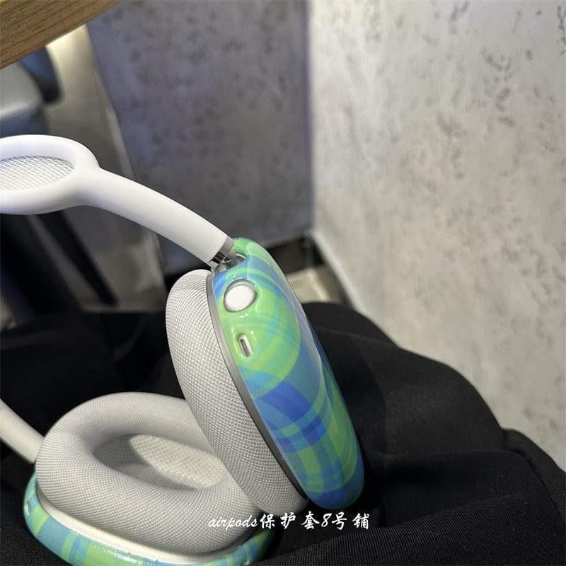 Plaid AirPods Max Earphone Case Skin