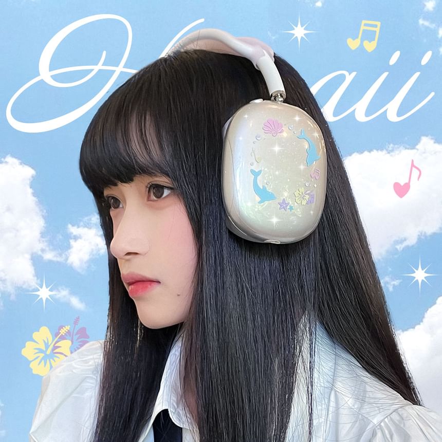 Ocean AirPods Max Earphone Case Skin / Headband Cover / Earpiece Cover / Set