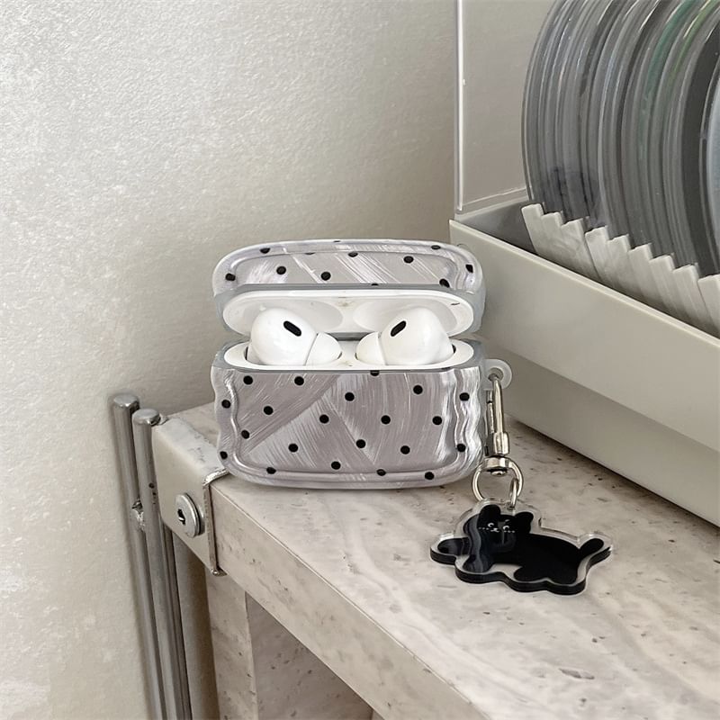 Cat Polka Dot AirPods / Pro Earphone Case Skin