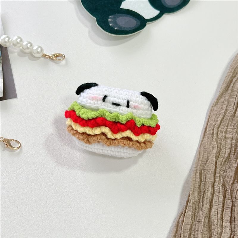 Burger Dog Knit AirPods / Pro Earphone Case Skin