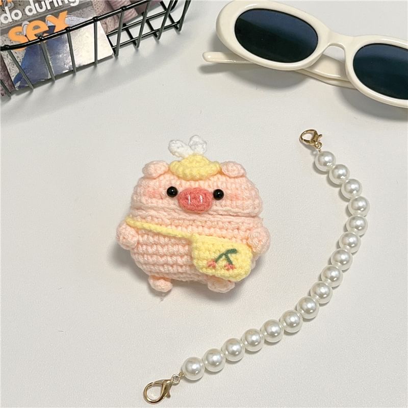 Pig Knit AirPods / Pro Earphone Case Skin
