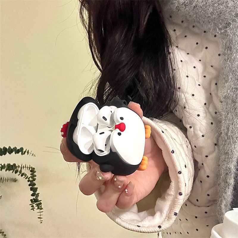 Mushroom Penguin AirPods / Pro Earphone Case Skin