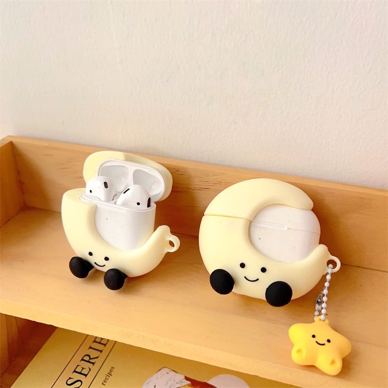 Moon Star Charm AirPods / Pro Earphone Case Skin