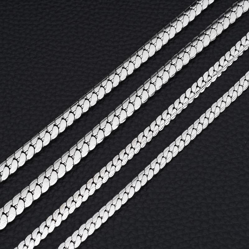 Snakebone Metallic Necklace