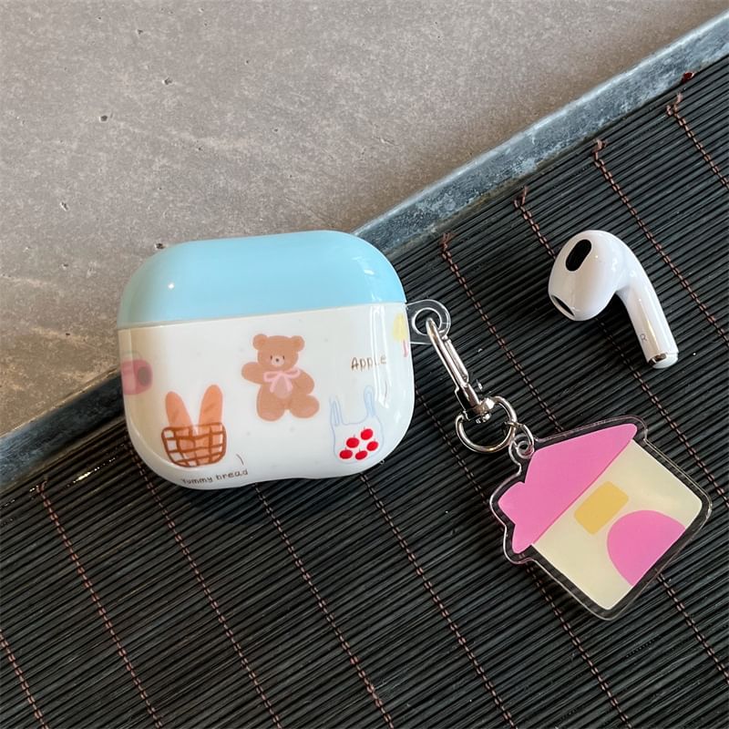 Bear House Charm AirPods / Pro Earphone Case Skin