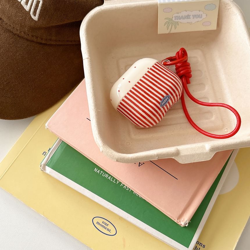 Striped Strap AirPods / Pro Earphone Case Skin