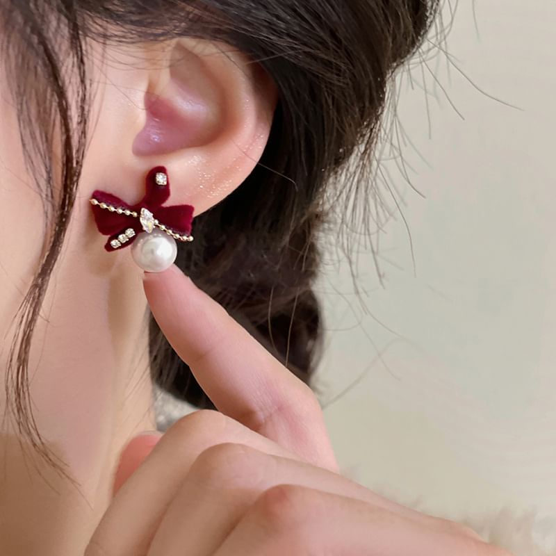 Drop Stud Designs) Earring (Various Dangle / Bow