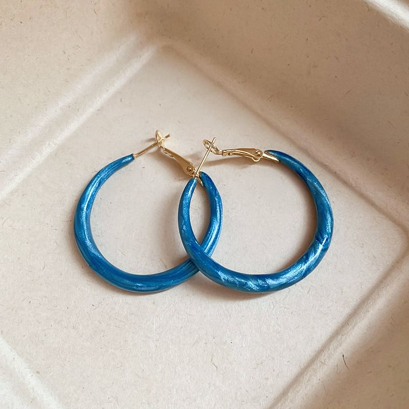 Earring Hoop Glitter