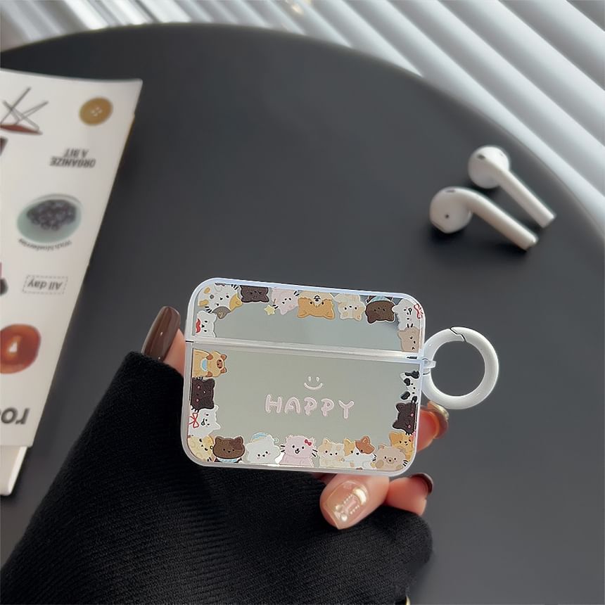 Cat Mirrored AirPods / Pro Earphone Case Skin