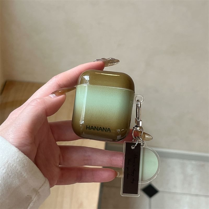 Gradient AirPods / Pro Earphone Case Skin with Charm
