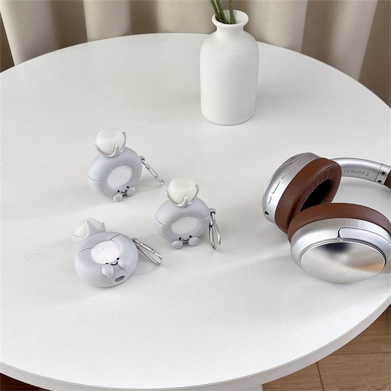 Fluorescent Ring Cartoon AirPods / Pro Earphone Case Skin