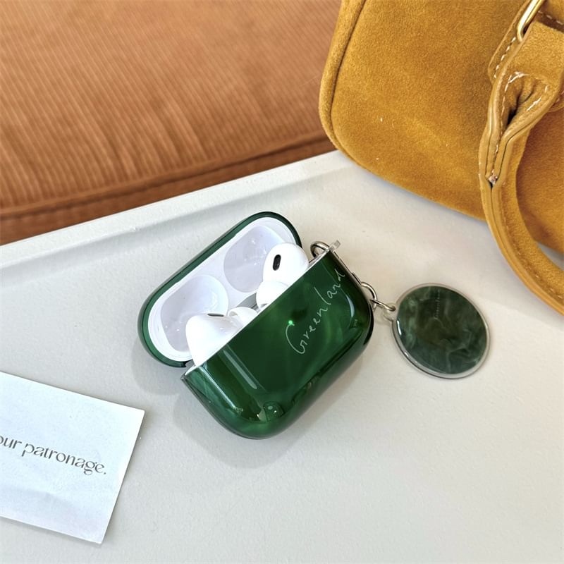 Lettering AirPods / Pro Earphone Case Skin / Charm / Set