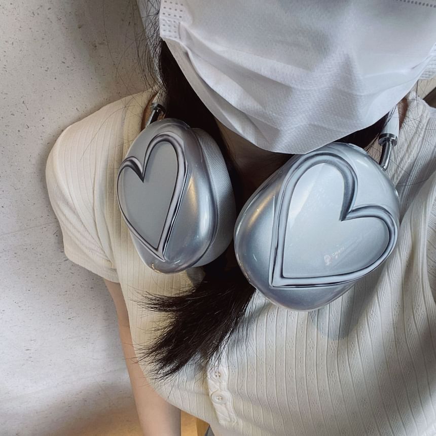 Heart AirPods Max Earphone Case Skin