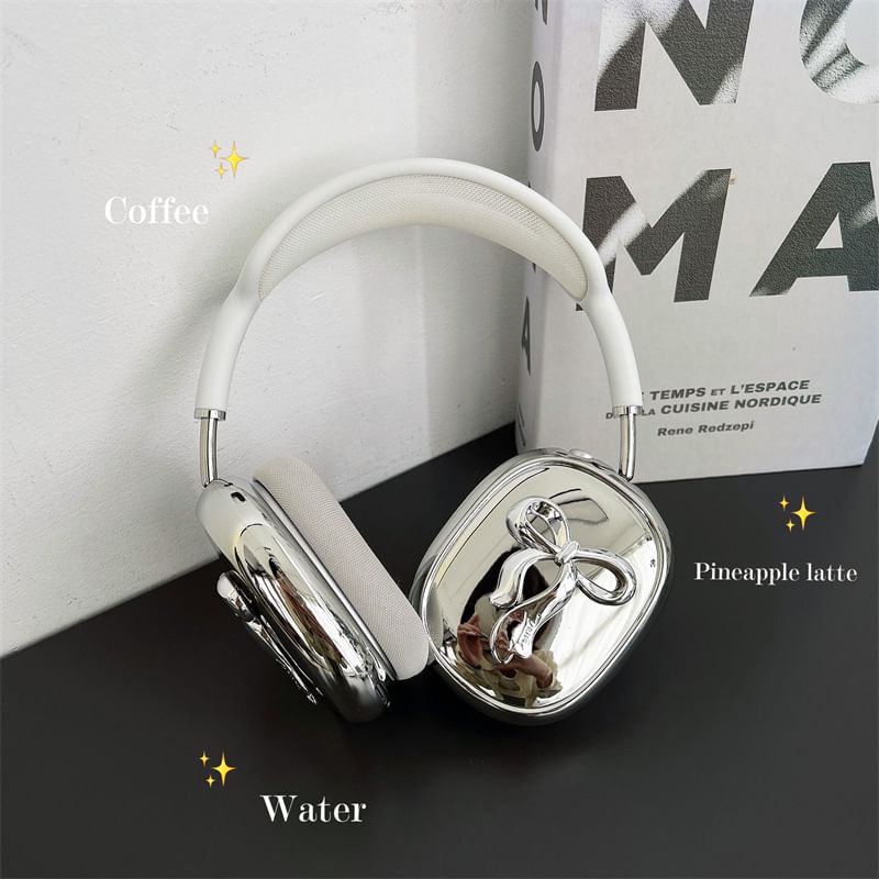 Ribbon Mirrored AirPods Max Earphone Case Skin