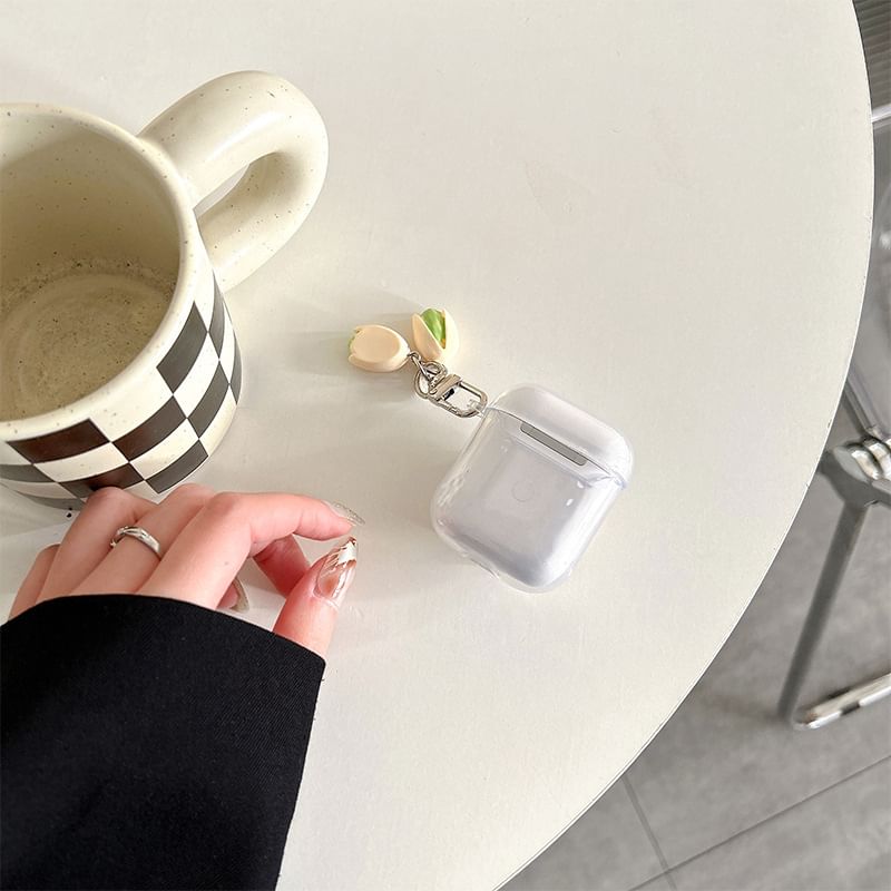 Nuts AirPods / Pro Earphone Case Skin with Charm