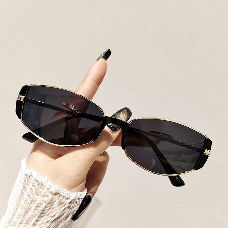 Panel Sunglasses Metal