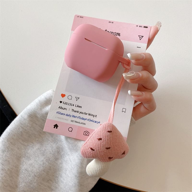 Plain Mushroom AirPods / Pro Earphone Case Skin