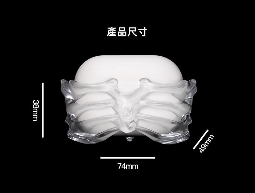 Skeleton Transparent AirPods / Pro Earphone Case Skin