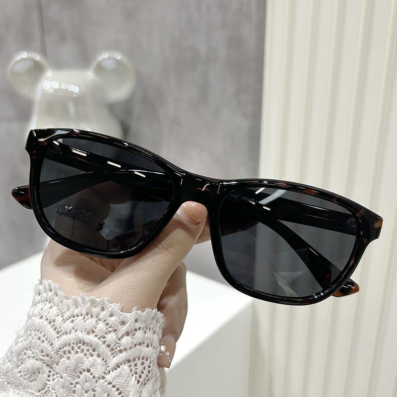 Plain Square Sunglasses