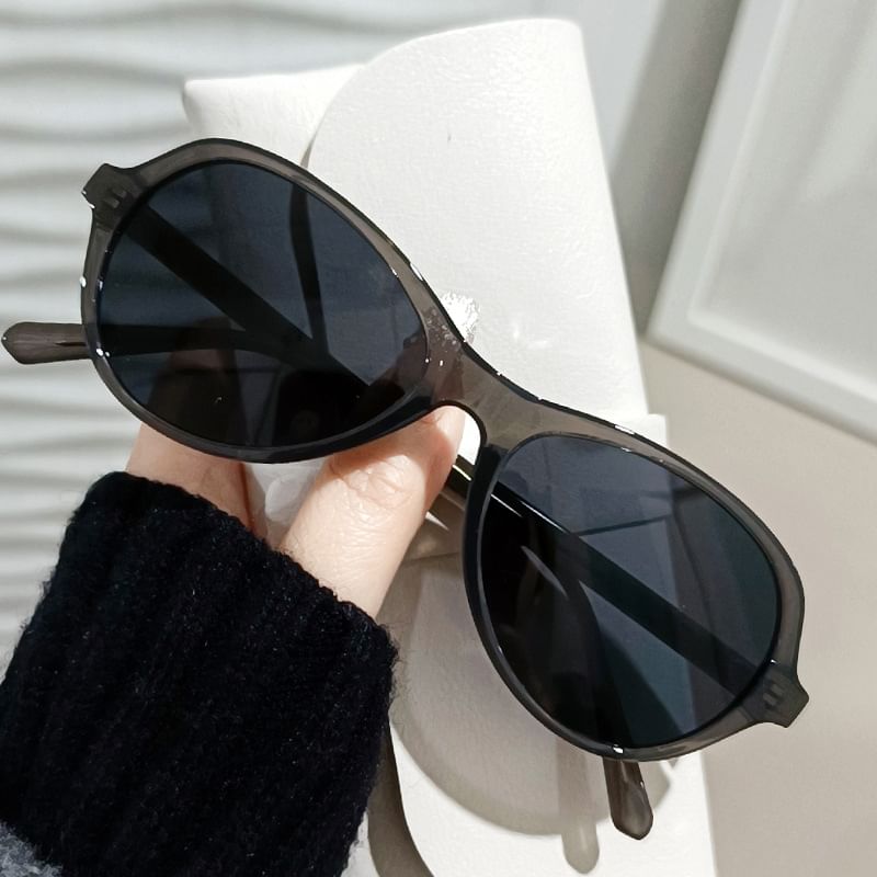 Plain Sunglasses Round