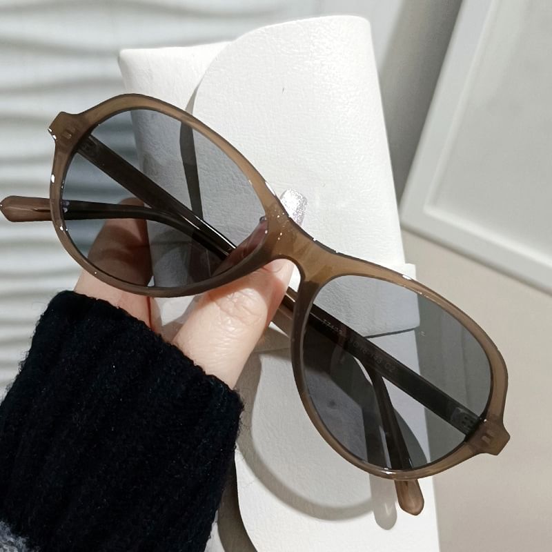 Plain Sunglasses Round