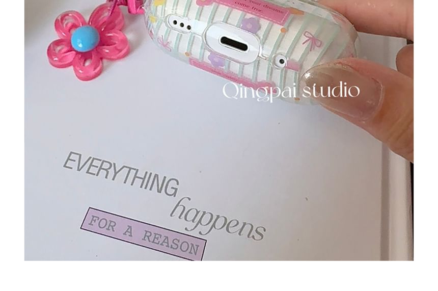 Floral Airpods / Pro Earphone Case / Flower Charm / Set