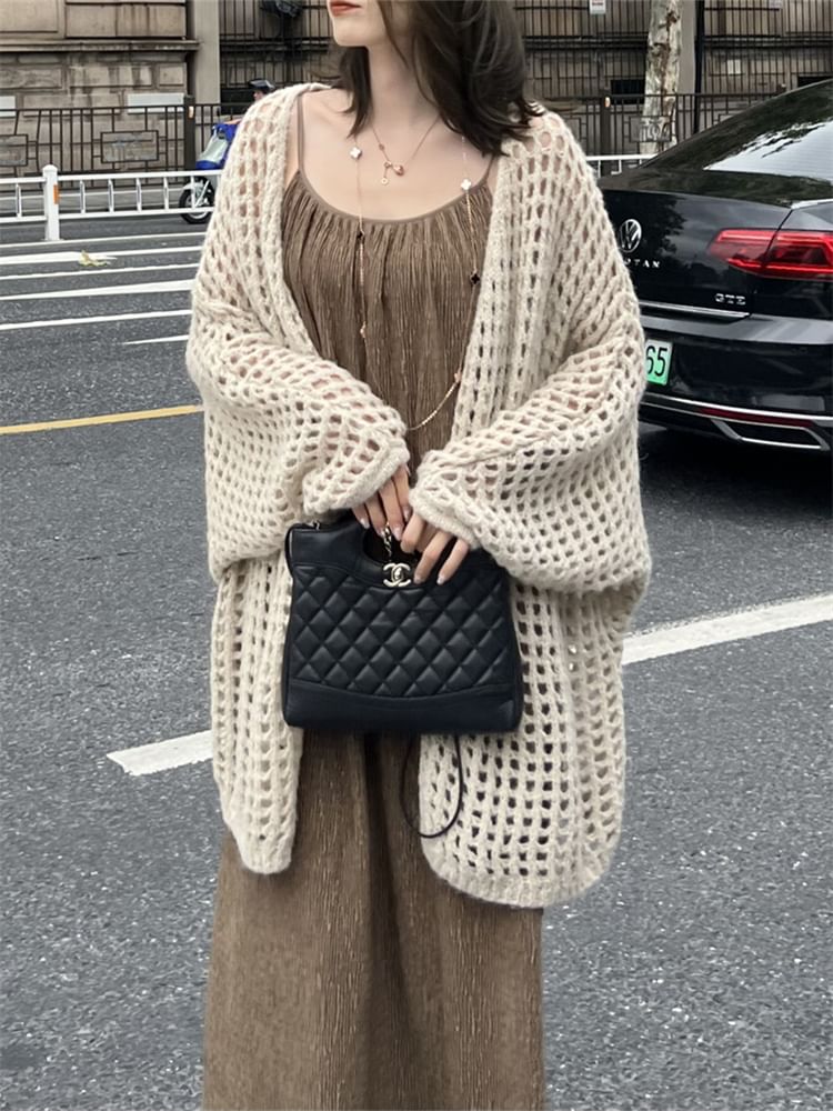 Open Front Cardigan