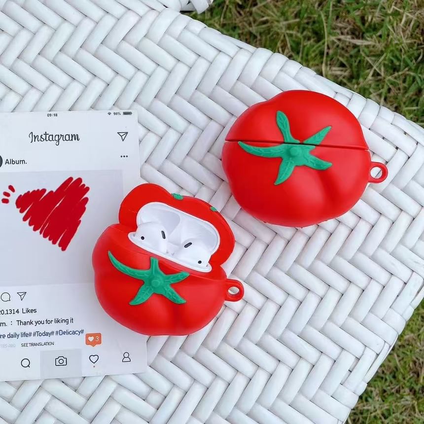 Tomato Apple AirPods / Pro Earphone Case Skin