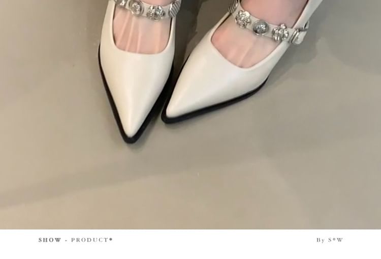Jane Pointed Shoes Mary Toe