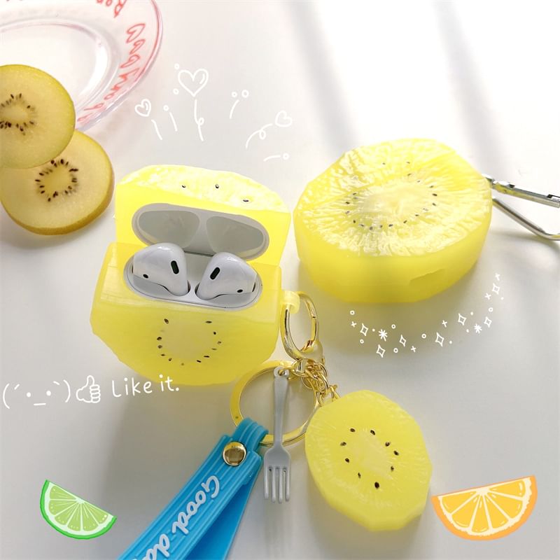 Kiwi Airpods Earphone Case Skin