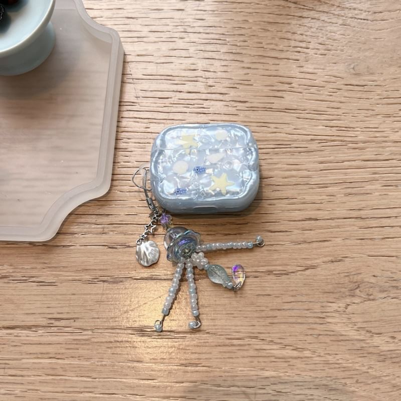 Shell Starfish Apple AirPods / Pro Earphone Case Skin with Charm