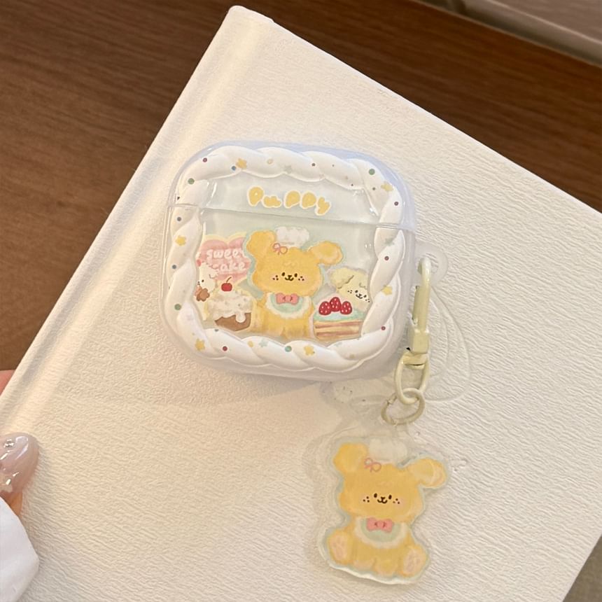 Dessert Dog Apple AirPods / Pro Earphone Case Skin with Charm