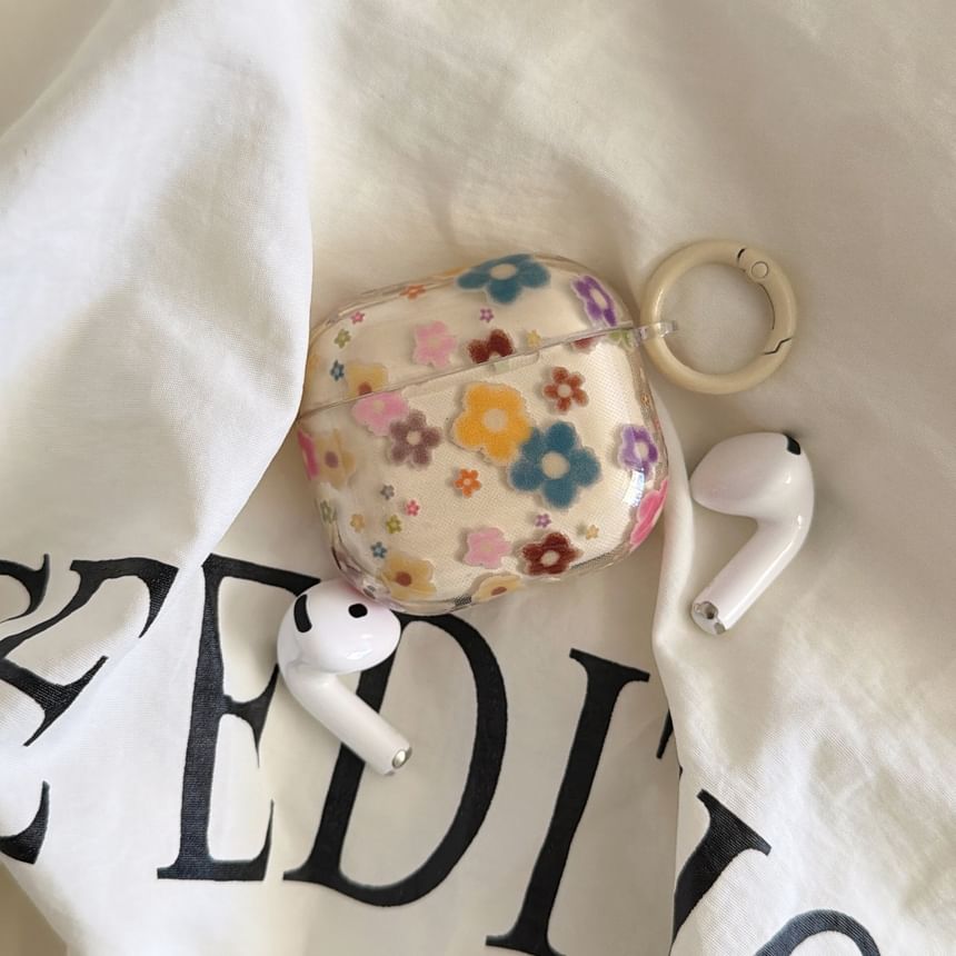 Floral Apple AirPods / Pro Earphone Case Skin