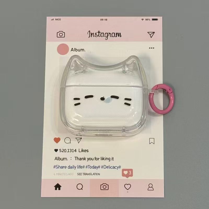 Cat Apple AirPods / Pro Earphone Case Skin