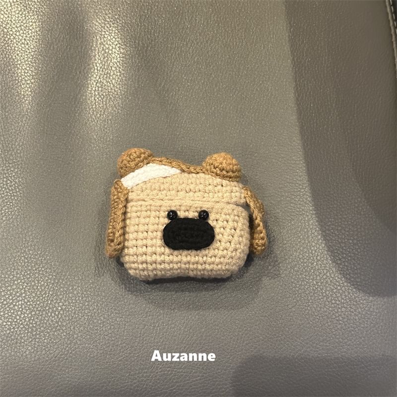Cartoon Crochet Apple AirPods / Pro Earphone Case Skin