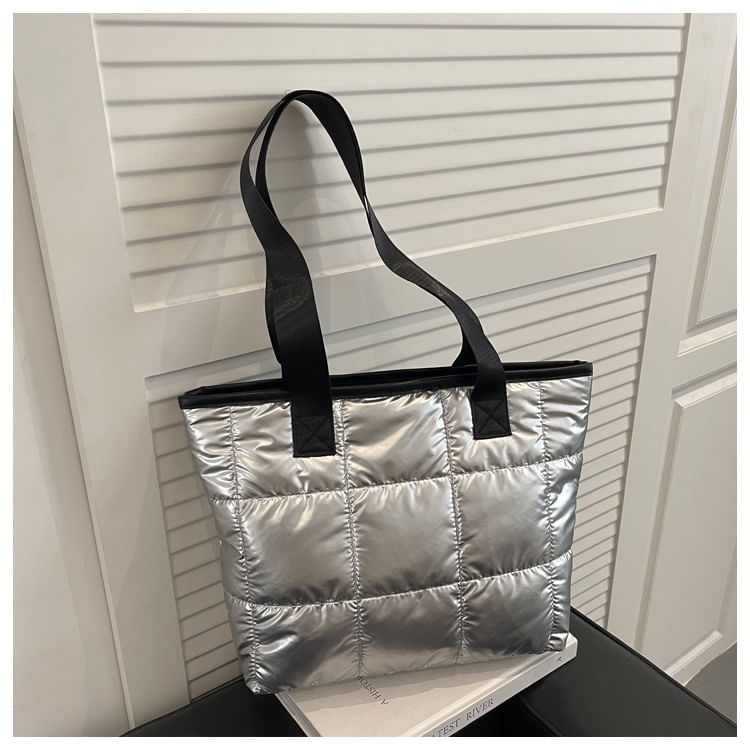 Quilted Tote Bag