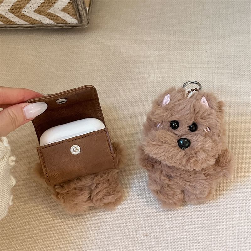 Dog Chenille Apple AirPods / Pro Earphone Case Skin