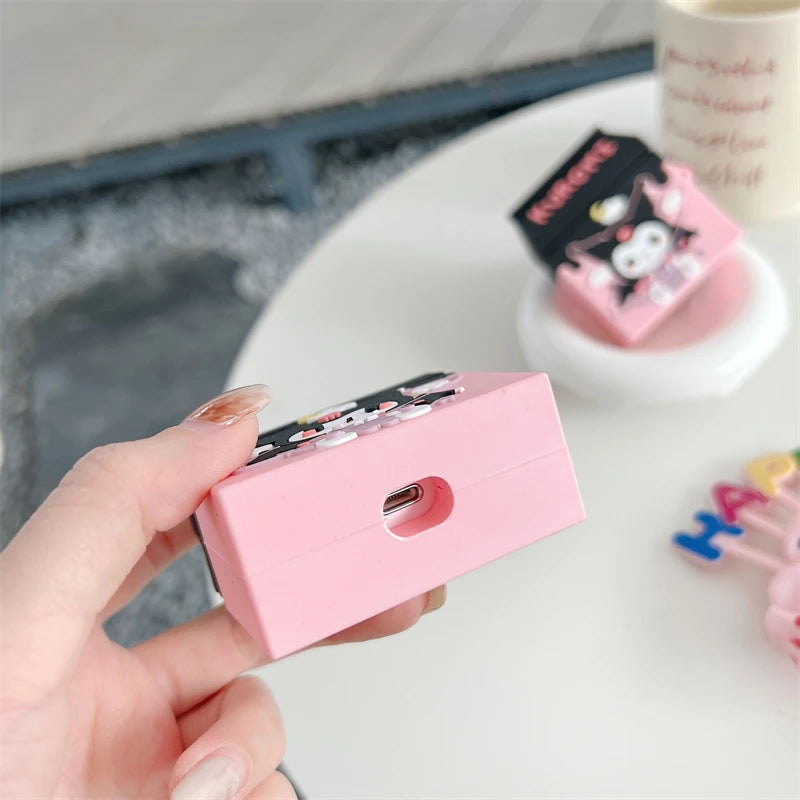 Cartoon Kuro Earphone Case KI524
