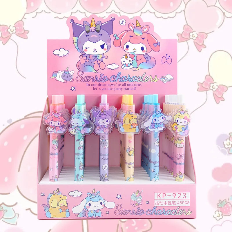 Cartoon Figure Press Patch Pens KI413