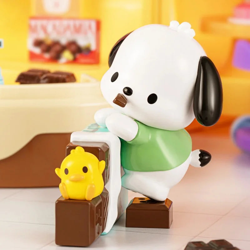 Boîte aveugle de figurines alimentaires colorées KI461
