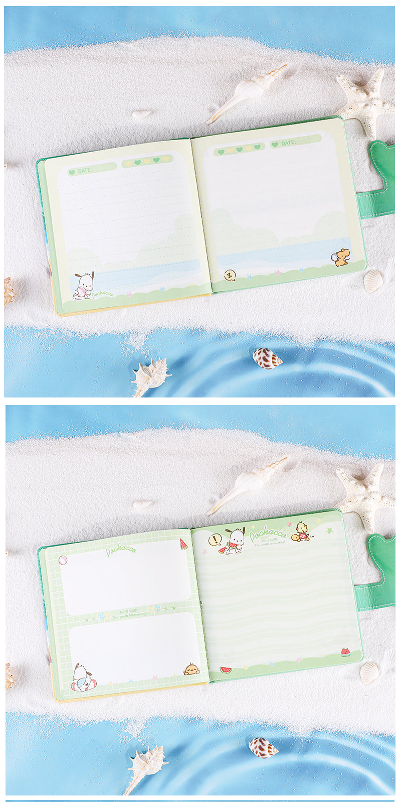 Magnetic Notebook Colorful Page
