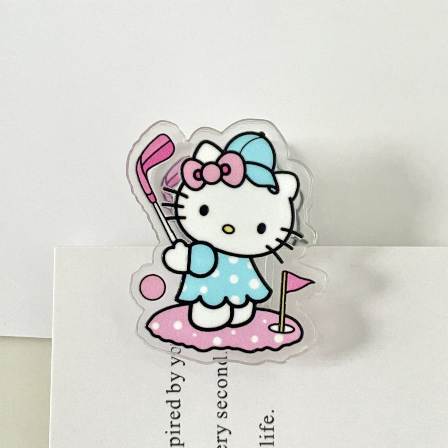 Kawaii Sports Design Snack Clip