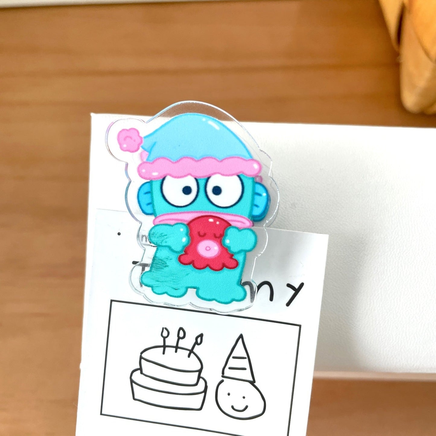 Kawaii Sleep Design Paper Clip