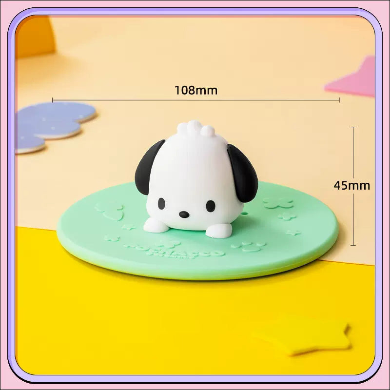 Cartoon Silicone Cup Lids