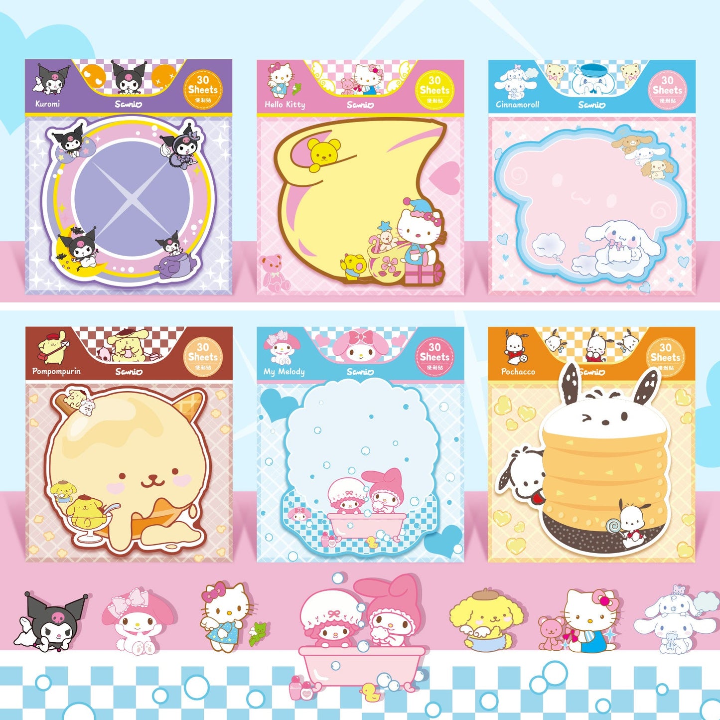 Cartoon Anime Sticky Note
