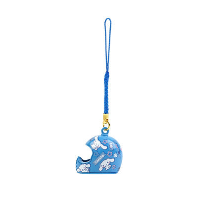 Porte-clés clochette au design de casque mignon
