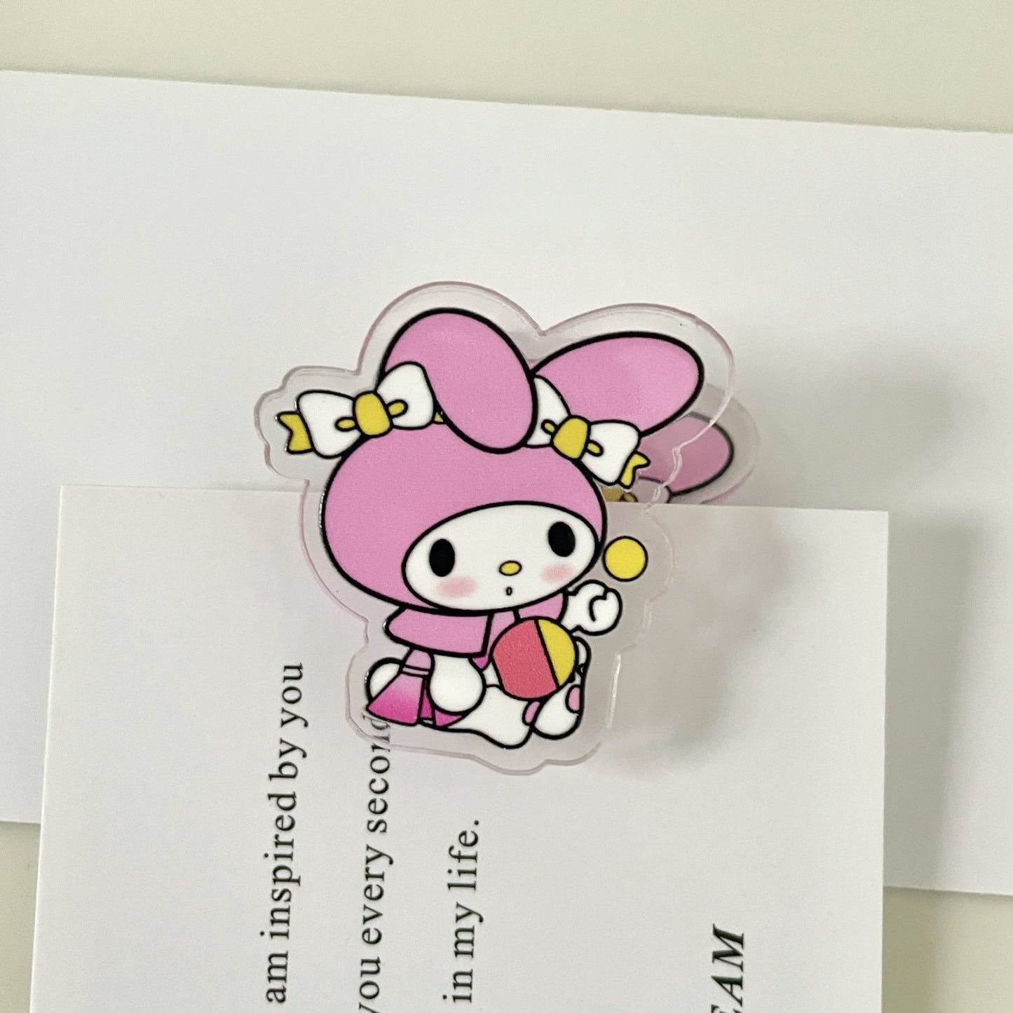 Kawaii Sports Design Snack Clip