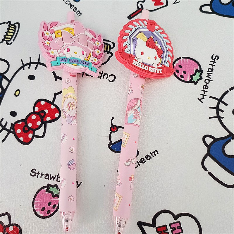 Ensemble de stylos à figurines mignonnes