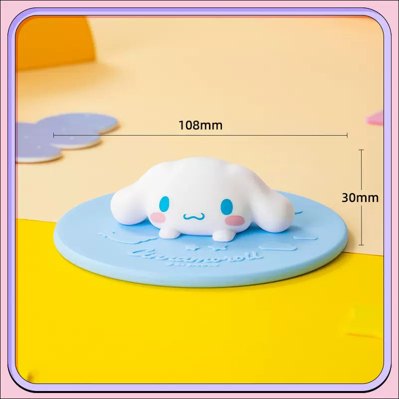 Cartoon Silicone Cup Lids