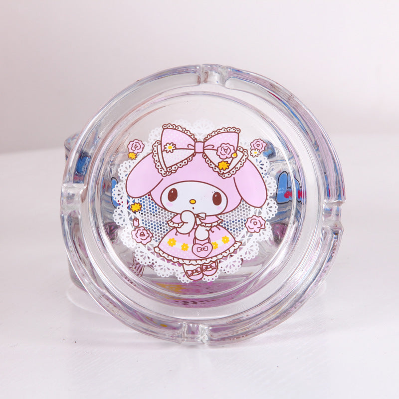 Cartoon Glass Ashtray